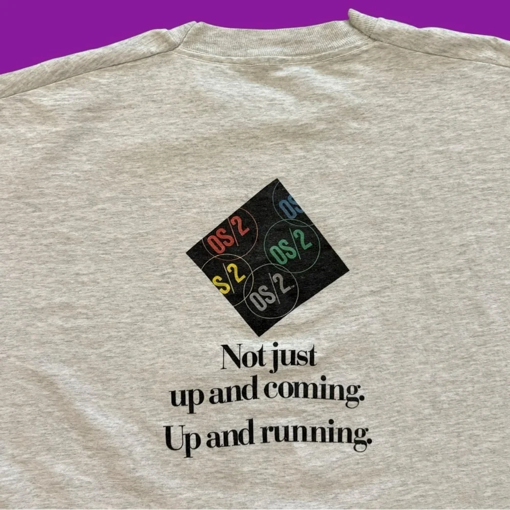 90s IBM “Nice Try / OS/2” Promo Tee